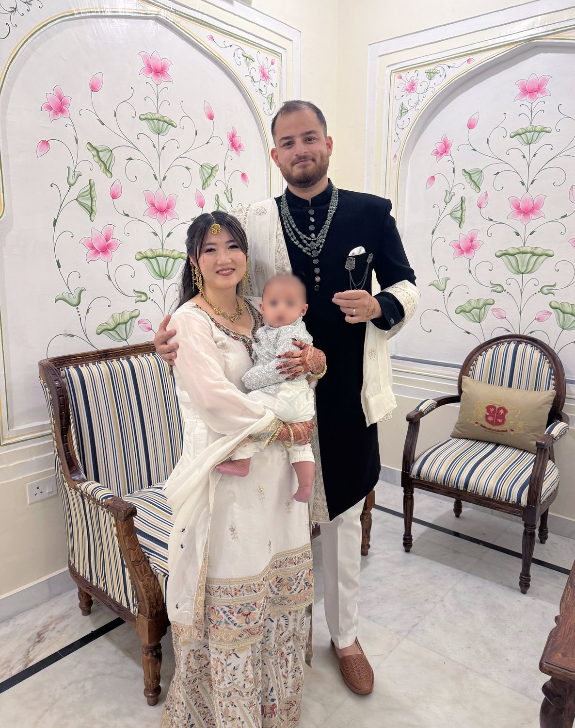 Emmy with her family